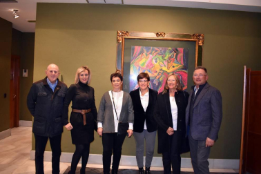 Uno de los salones del Palacio Castillo de Gorraiz fue el escenario en el que tuvo lugar la XX Gala del Golf Navarro, donde la Federación Navarra de este deporte premió a los mejores jugadores y jugadoras del año 2018.