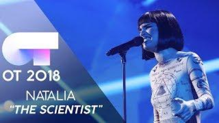 Natalia Lacunza canta 'The Scientist' en la gala 10 de 'OT 2018'