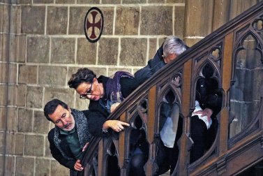 La festividad de San Saturnino ha arrancado con el desfile de Gigantes y Cabezudos