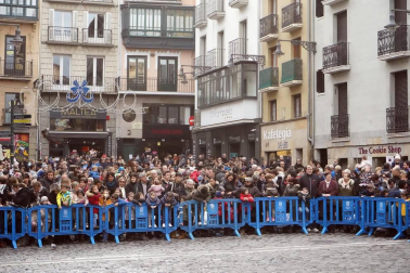 La festividad de San Saturnino ha arrancado con el desfile de Gigantes y Cabezudos