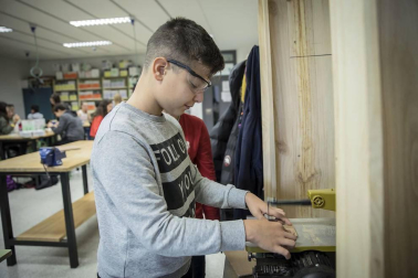 Alumnado del IESO Ochoa de Olza