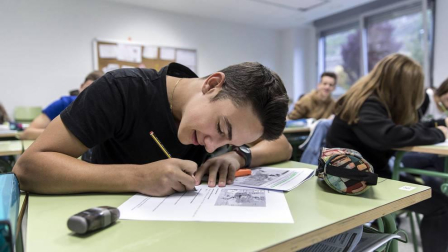 Alumnado del IESO Ochoa de Olza