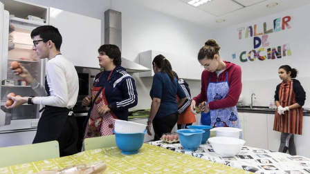 Alumnado del IESO Ochoa de Olza