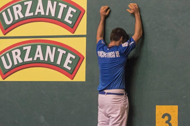 Imágenes del partido entre Olaizola-Albisu y Bengoetxea-Imaz del Parejas 2019