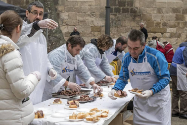 Estella honra a su patrón