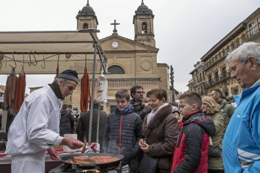 Estella honra a su patrón