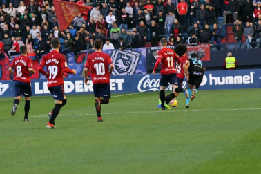 Imágenes del partido del Osasuna Lugo.
