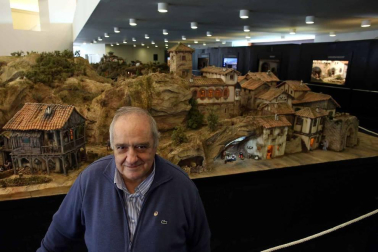 Imágenes de los belenes que forman la exposición de Navidad 2018 en Baluarte.
