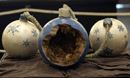 Imágenes de los belenes que forman la exposición de Navidad 2018 en Baluarte.