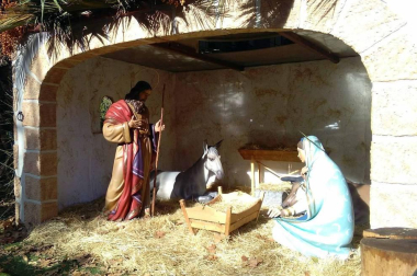 Imágenes de los belenes que forman la exposición de Navidad 2018 en Baluarte.