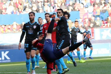 Imágenes del partido del Osasuna Lugo.
