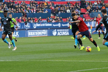 Imágenes del partido del Osasuna Lugo.