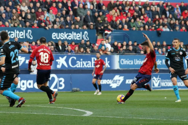 Imágenes del partido del Osasuna Lugo.