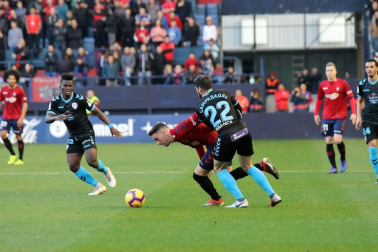 Imágenes del partido del Osasuna Lugo.