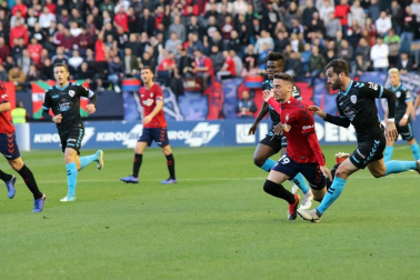 Imágenes del partido del Osasuna Lugo.