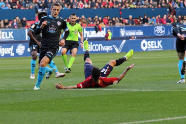 Imágenes del partido del Osasuna Lugo.