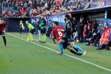 Imágenes del partido del Osasuna Lugo.