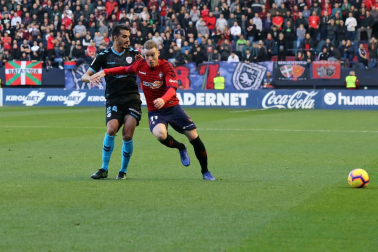 Imágenes del partido del Osasuna Lugo.