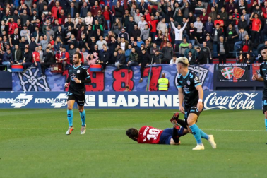 Imágenes del partido del Osasuna Lugo.