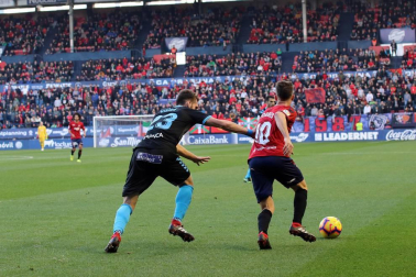 Imágenes del partido del Osasuna Lugo.