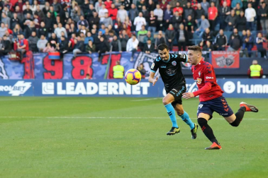 Imágenes del partido del Osasuna Lugo.