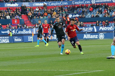 Imágenes del partido del Osasuna Lugo.