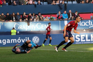 Imágenes del partido del Osasuna Lugo.