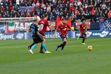 Imágenes del partido del Osasuna Lugo.