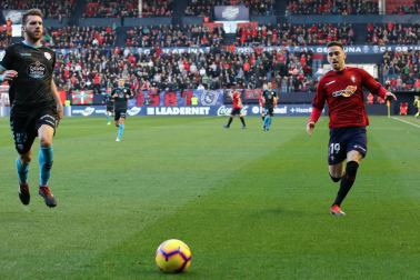 Imágenes del partido del Osasuna Lugo.