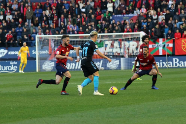Imágenes del partido del Osasuna Lugo.