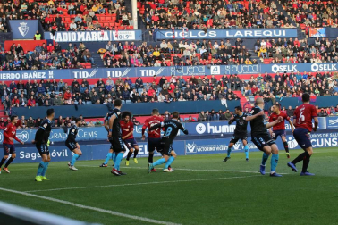 Imágenes del partido del Osasuna Lugo.