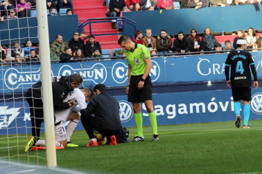 Imágenes del partido del Osasuna Lugo.