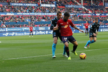 Imágenes del partido del Osasuna Lugo.