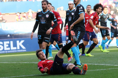 Imágenes del partido del Osasuna Lugo.