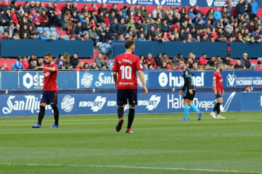 Imágenes del partido del Osasuna Lugo.