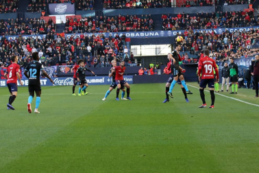 Imágenes del partido del Osasuna Lugo.