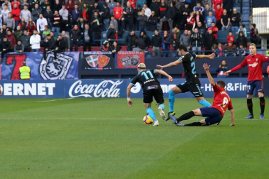 Imágenes del partido del Osasuna Lugo.