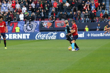 Imágenes del partido del Osasuna Lugo.
