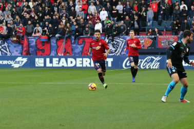 Imágenes del partido del Osasuna Lugo.