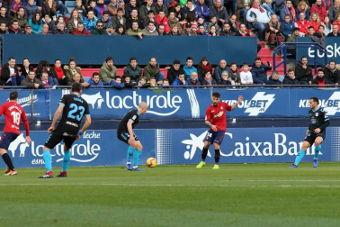Imágenes del partido del Osasuna Lugo.
