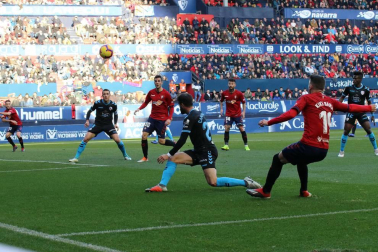 Imágenes del partido del Osasuna Lugo.