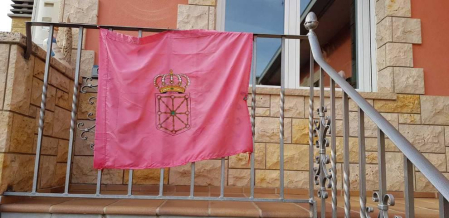 Fotos enviadas por los lectores de la bandera de Navarra colocada en sus casas y balcones.