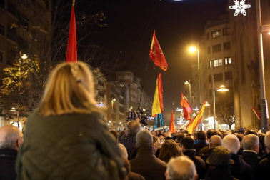 Representantes de asociaciones del cuerpo policial pidieron en la capital navarra que la trasferencia de competencias no les obligue a abandonar la Comunidad foral.