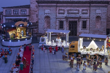 La Asociación de Belenistas de Tierra Estella muestra el fruto de un año de trabajo en la casa de cultura Fray Diego