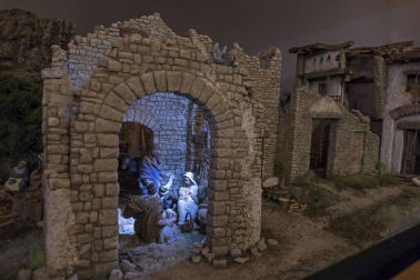 La Asociación de Belenistas de Tierra Estella muestra el fruto de un año de trabajo en la casa de cultura Fray Diego