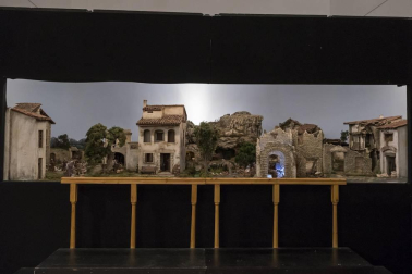 La Asociación de Belenistas de Tierra Estella muestra el fruto de un año de trabajo en la casa de cultura Fray Diego