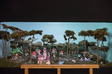 La Asociación de Belenistas de Tierra Estella muestra el fruto de un año de trabajo en la casa de cultura Fray Diego