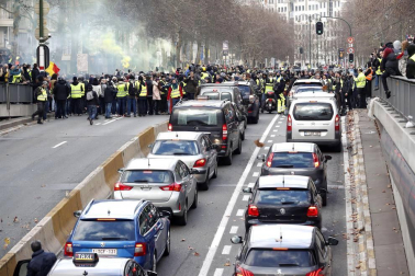 Este sábado, 8 de diciembre de 2018, los chalecos amarillos volvieron a manifestarse en París contra las políticas del presidente, Emmanuel Macron.