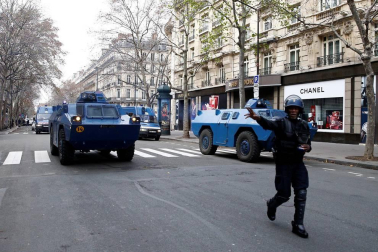 Este sábado, 8 de diciembre de 2018, los chalecos amarillos volvieron a manifestarse en París contra las políticas del presidente, Emmanuel Macron.
