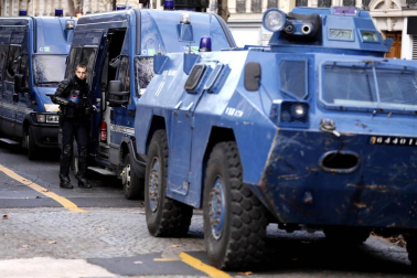 Este sábado, 8 de diciembre de 2018, los chalecos amarillos volvieron a manifestarse en París contra las políticas del presidente, Emmanuel Macron.